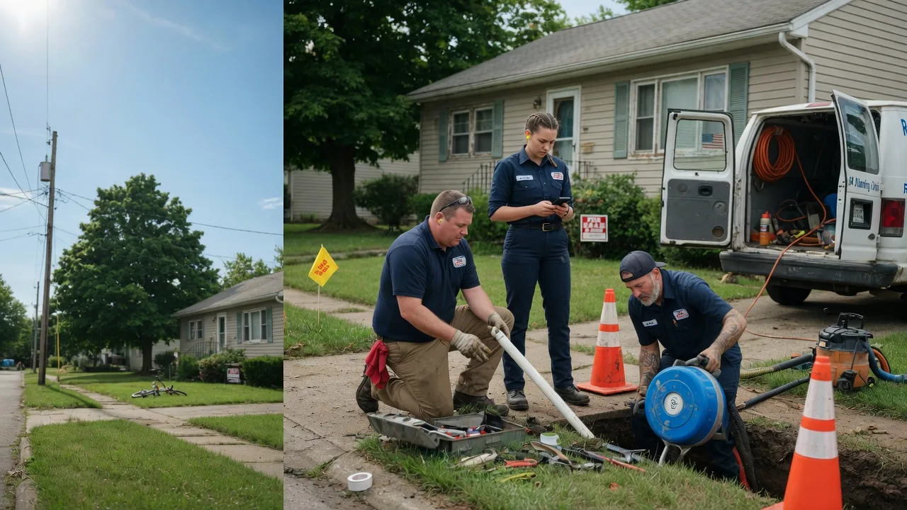 Sewer Line Repair in New Brighton, PA near me